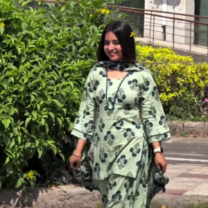 Mint Green Printed Kurta Set – Casual Ethnic Wear 🌿
