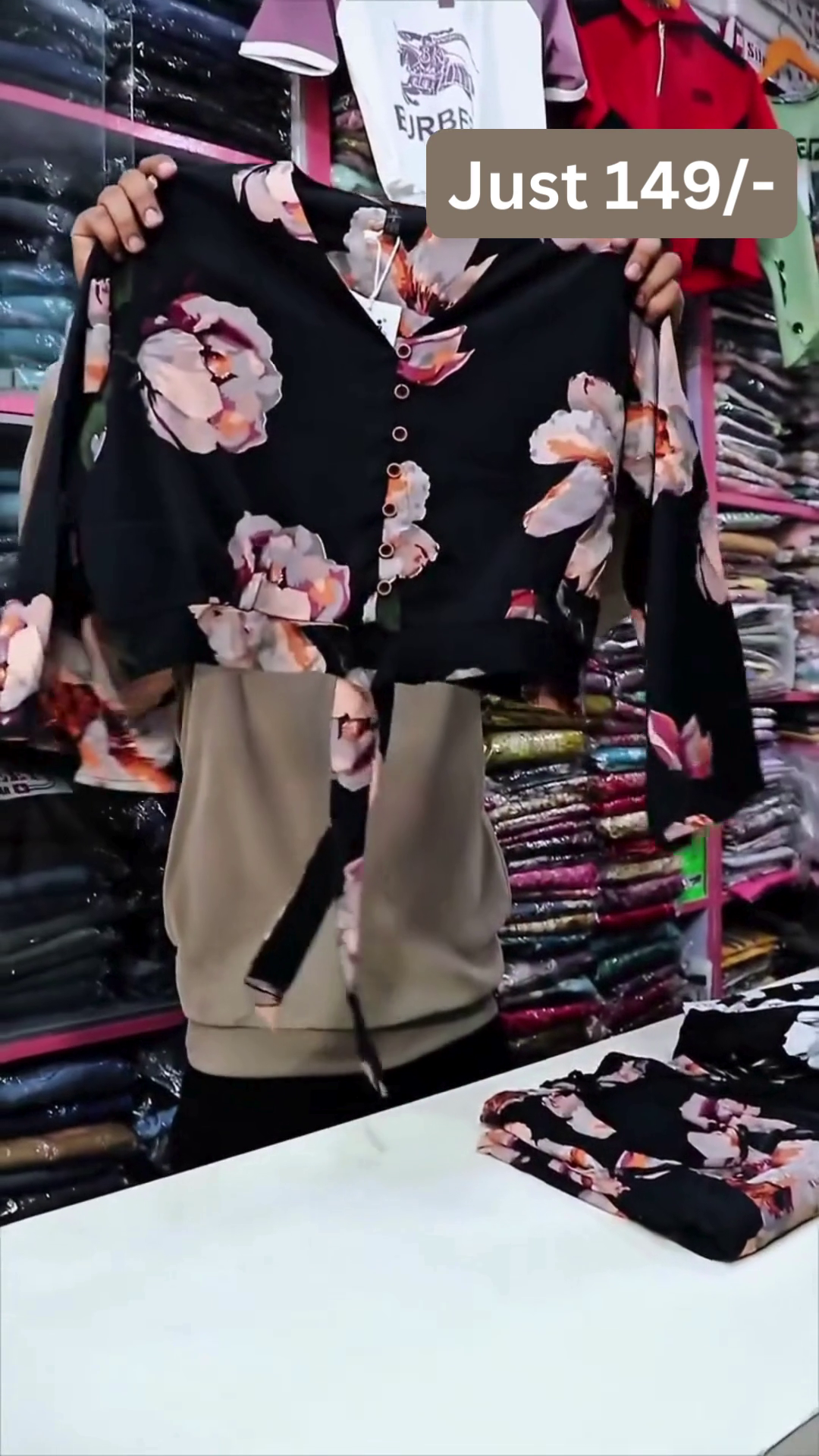 Floral Printed Women's Long Dress - Image 2