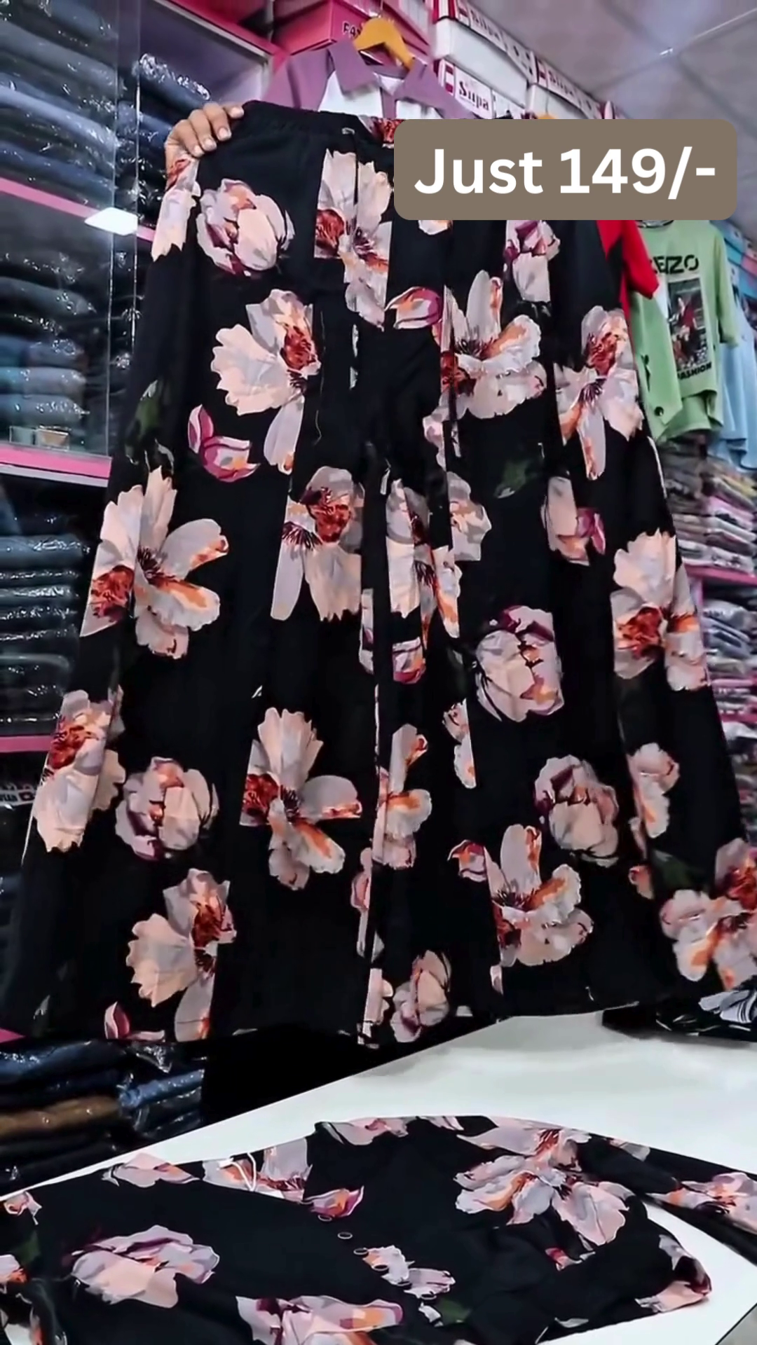 Floral Printed Women's Long Dress